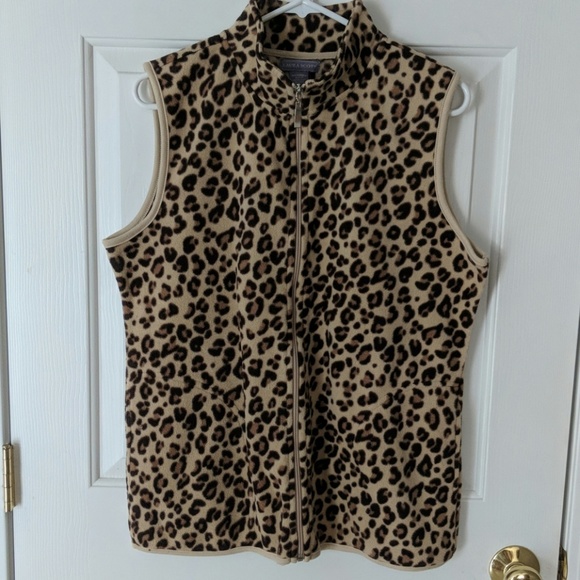 Karen Scott Jackets & Blazers - Fleece vest womans